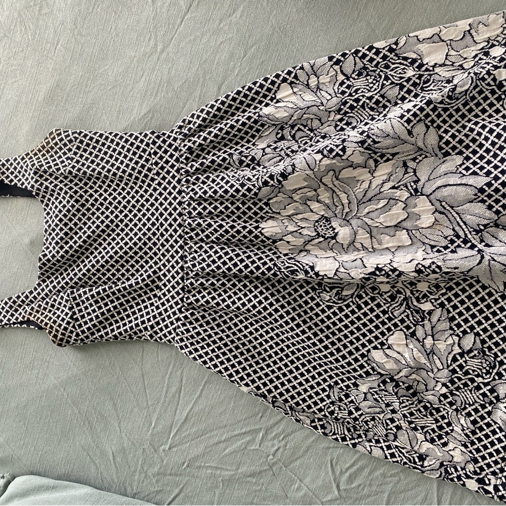 Topshop Black and White Mini Dresses